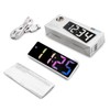 Ankilo Upgraded Digital Alarm Clock, LED Clock for Bedroom, Electronic