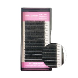THE LASH SUPPLY Ellipse Flat Eyelash Extension Professional Supplies, C/D Curl, 0.20 Thickness, Fake Ellipse Flat Eye Lashes, Soft and Lightweight Lashes Mixed and Mixed Length Pack