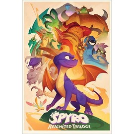 Spyro The Dragon Poster 12 x 18 inch