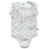 Pippi Baby Body Ls Ao-Printed (4-Pack) Blouse, Off-White, 56 cm
