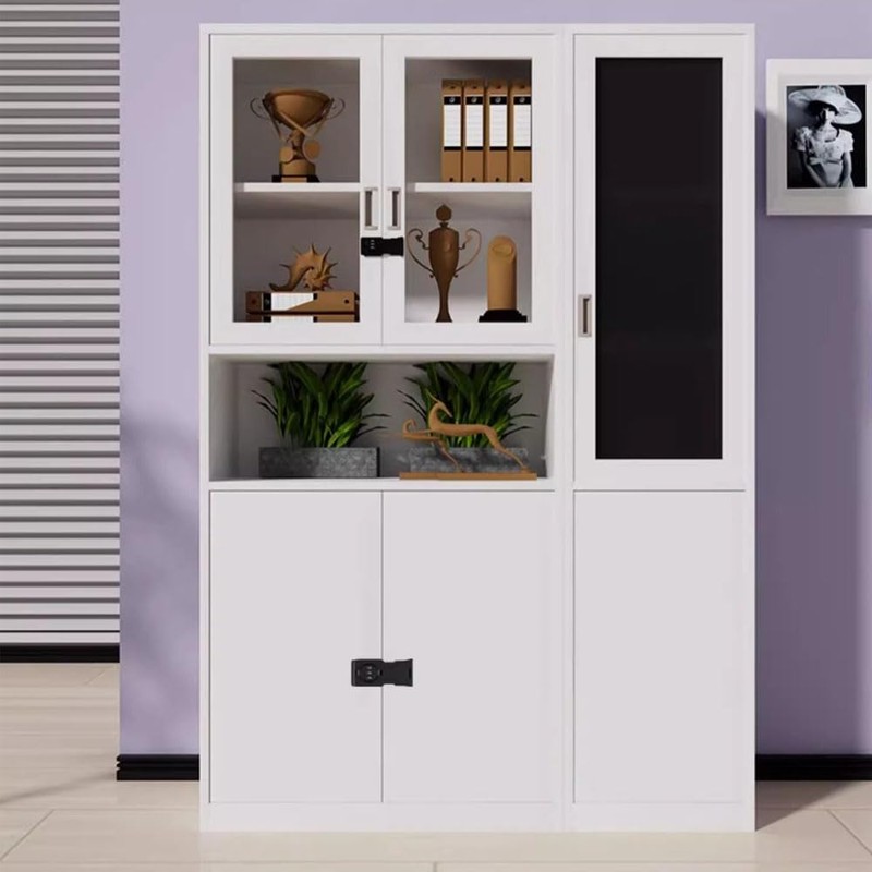 Plowatxi Cabinet Door Lock with Combination 3-Digit Anti-Pry Keyless Cabinet