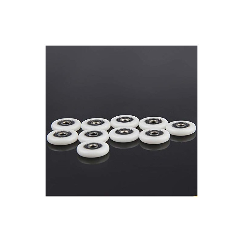 Door Rollers, 8pcs Shower Door Replacement Rollers Bathroom Glass Door