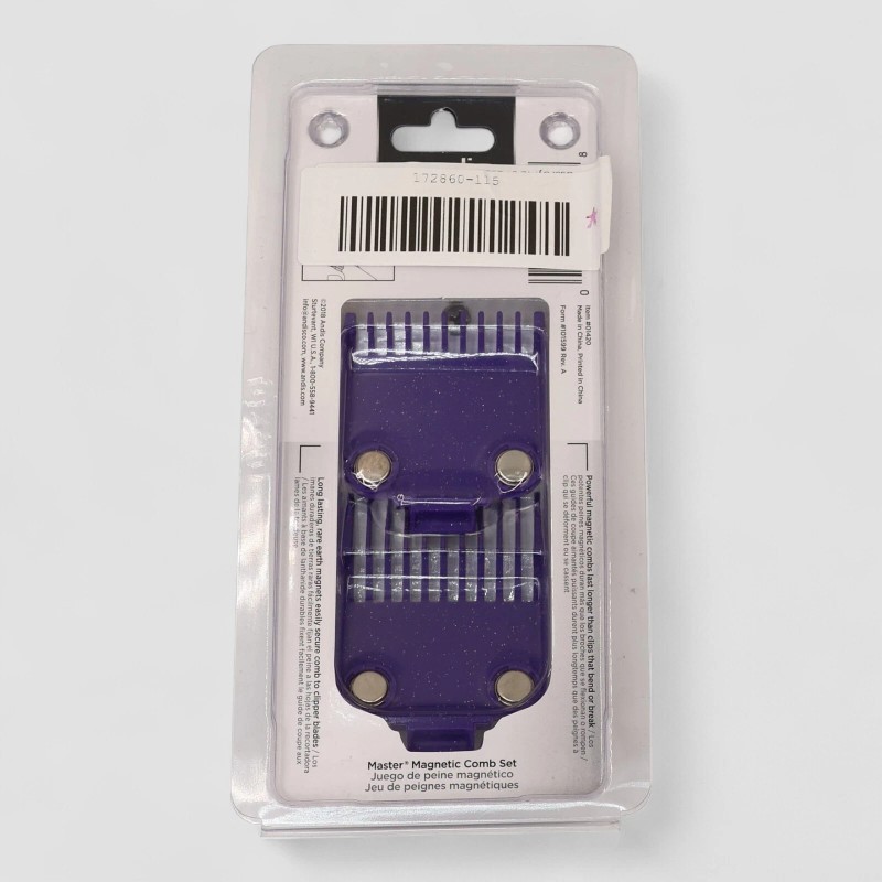 Andis Master Magnetic Comb Set Fits Clipper Models 2 Piece