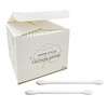 Cotton Swabs with Paper Sticks 1000ct，Double Tipped Natural Cotton Buds