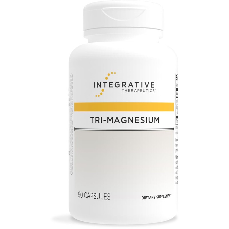 Integrative Therapeutics, Tri-Magnesium Veg-Capsules, 90 unidades, 90 tabletas