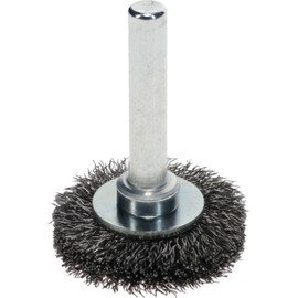 OSBORN Round Brush with Shaft 30 x 9 x 6 mm Steel Wire