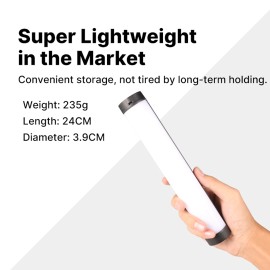 Universal Ulanzi VL110 RGB LED Tube Light Handheld LED Video Light Wand Photography