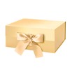 PKGMAGIC Gift Box with Bow, 22.8 x 16.5 x 9.6