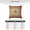 NBFKDO Antique Rose Floral French Decorative Throw Pillow Covers Soft