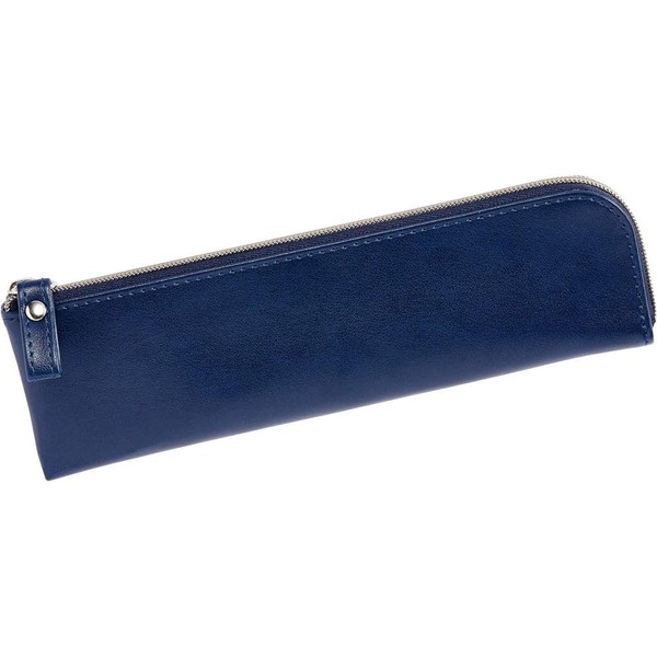 Raymay Fujii Gloire Pen Case, Flat Navy, GLF1174K [Bulk Purchase