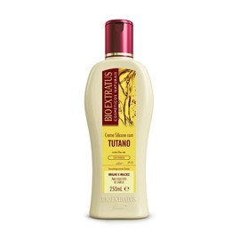 Linha Tutano (Brilho e Maciez) Bio Extratus - Creme de Silicone Desembarace e Protecao 250 Ml - (Marrow (Brightness and Softness) Collection - Detangler and Protective Silicon Cream 8.45 Fl Oz)