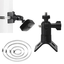 HENGBIRD Camera Pole Mounting Bracket with 4 Adjustable Clamping Rings, Blink Holder, Outdoor Cameras, Wall Mount Compatible with Blink 4th Gen/3rd Gen/Xt/Xt2/Mini for Home Security System