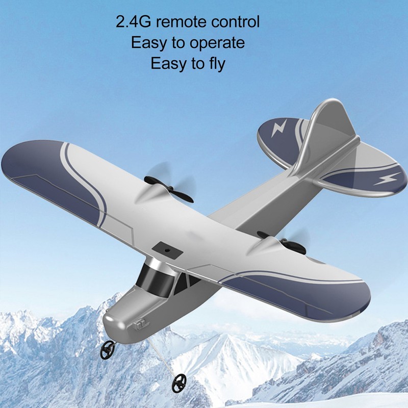 RC Plane Durable RC Glider Remote Control Airplane Fixed Wing