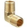 Anderson Metals 06230-08 Brass Pipe Fitting, 90 Degree Forged Elbow,