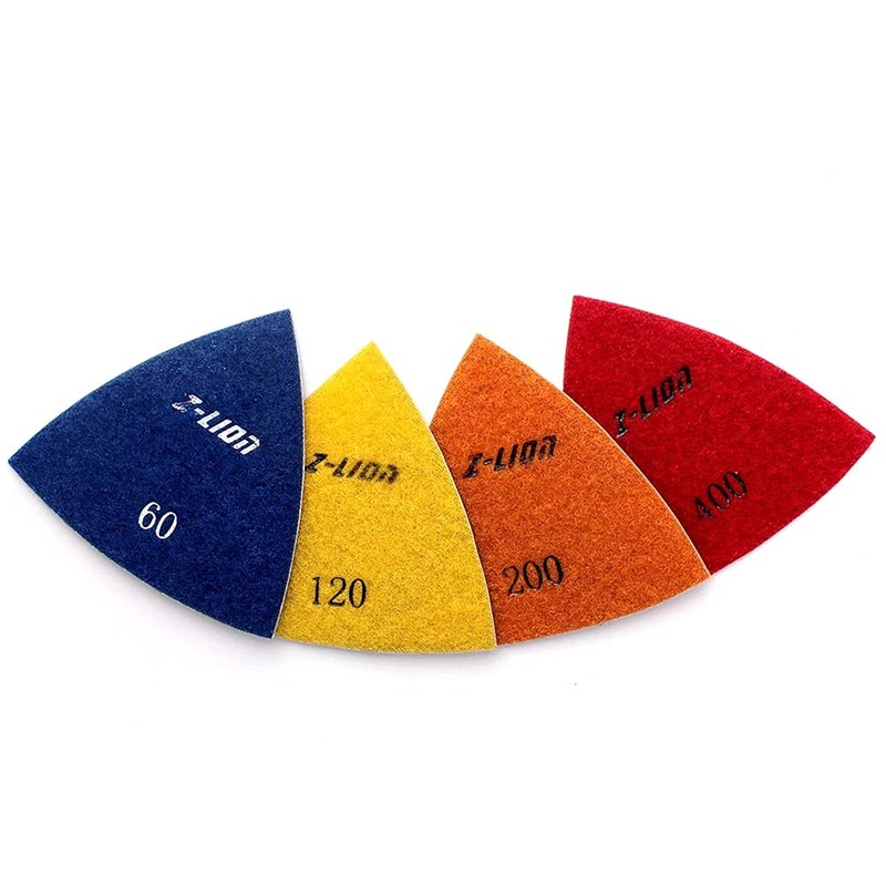 Z-Lion Diamond Triangular Sanding Pads for Oscillating Tools(4 Pcs/lot)
