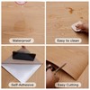 FEILAYS Wood Grain Contact Paper Peel and Stick Wallpaper Self