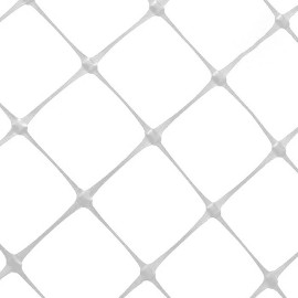 Vineline DL 5' x 100' (WHITE) VineLine Plastic Garden Netting Roll - Plant Support & Net