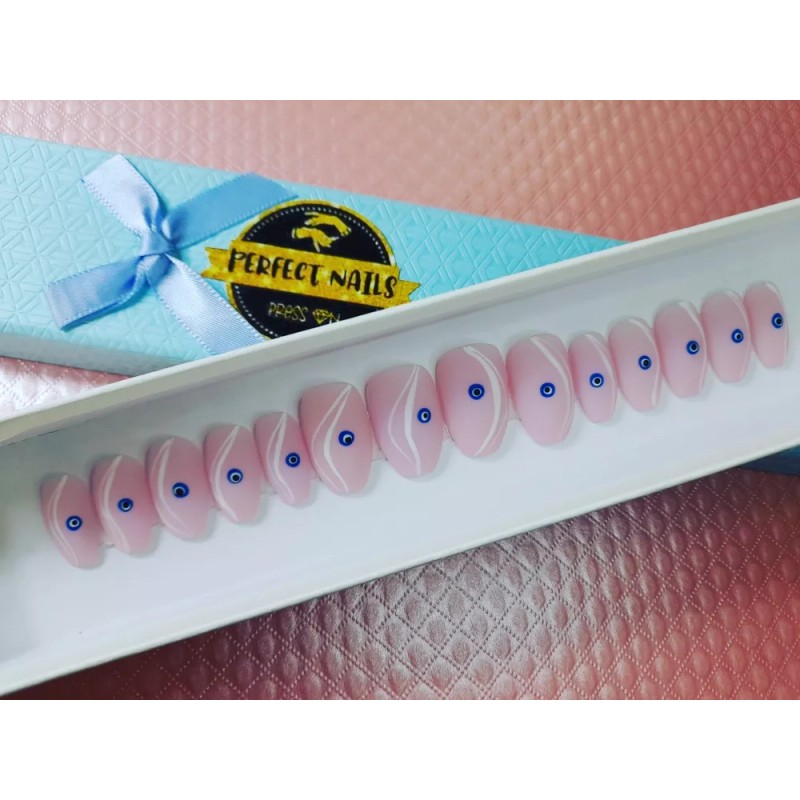 Perfect Nails Press On Hermosas Uñas Postizas Press On Medianas