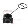 sourcing map 952044640 Oil Gas Fuel Cap Fit for Poulan