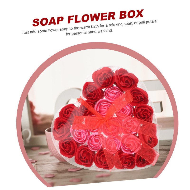TOVINANNA Diy Soap Flower Decorations Simulated Flowers Elegant Party Soap