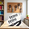 Replacement Zipper Pull - 12pcs, Black Universal Instant Fix Repair