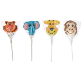 Rhode Island Novelty ZYZOOLO 227726 Zoo Animal Lollipops