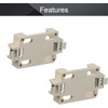 Fielect 5Pcs CR2032 CR2025 CR2016 Horizontal Coin Button Battery Holder