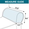 Turquoize Stretch Armrest Covers for Chairs and Sofas Couch Arm
