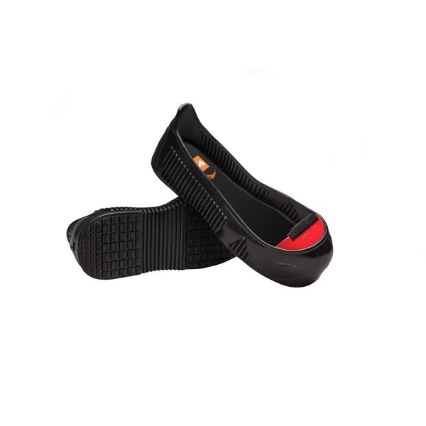 Tiger-Grip TOTAL PROTECT PLUS Anti-slip, Shockproof, Puncture-Resistant Overshoe, Black, S