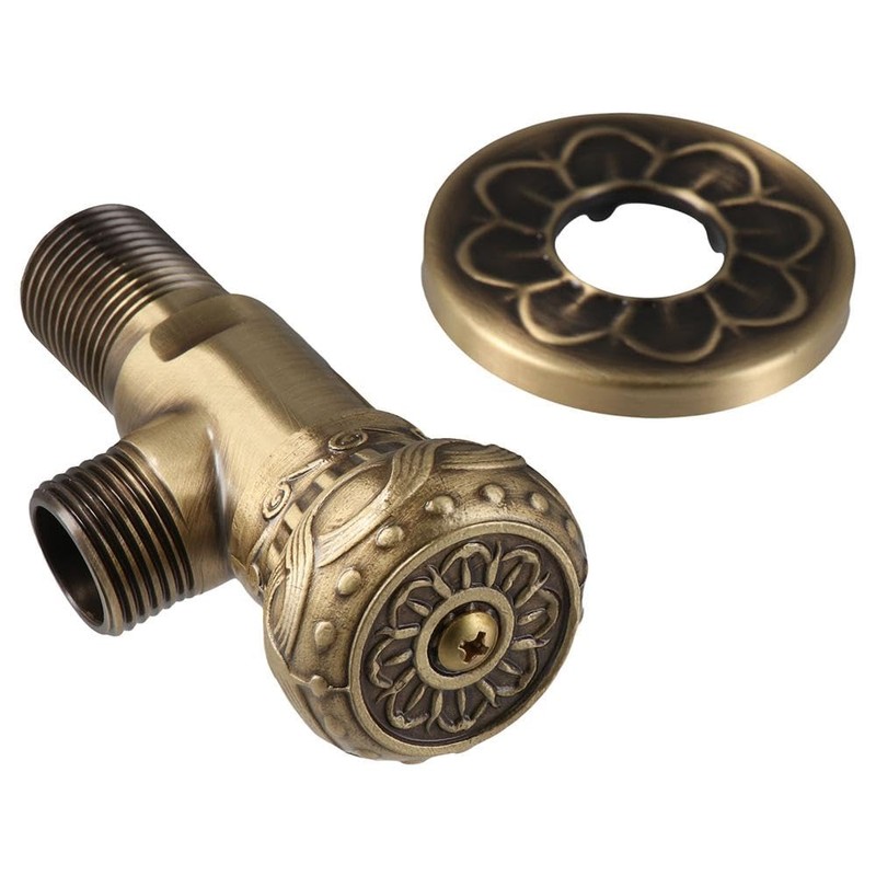 Upluckey Round Handle Color Gold Easy to Use European Style