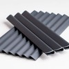 Rod Mat Fence Mounting Clips, Clamp Bars for Privacy Screen