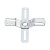 sourcing map Light Crossbar Kit 4 Inch Cross-Shaped Mounting Bracket