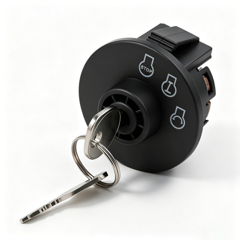 Quueparts 3 Position Ignition Switch for Toro Exmark 117-2221 137-4100