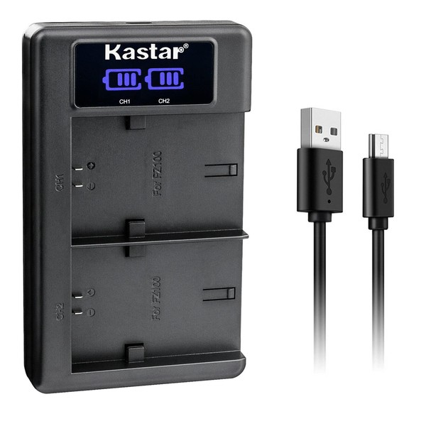Kastar NP-FZ100 LKD2 USB Battery Charger Compatible with Sony Alpha