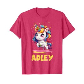 Adley Merch Unicorn Design T-Shirt
