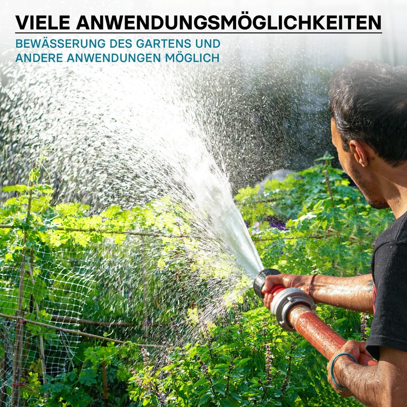 Polycarbonate Fire Hose Nozzle 1.5 Inch THW Firefighting