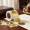 300Pcs Gold Professional Notary Seals Embossing Stickers, 2 inch Metallic