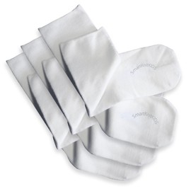 SmartKnitKIDS Sensory-Friendly Sensitivity Seamless Socks - 3 Pack (White, XX-Large)