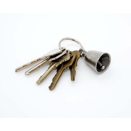 Guardian Bell 8 BALL Pool Billards biker motorcycle good luck charm keychain