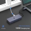 OOTDAY USB C Hub, USB C Ethernet Adapter to HDMI