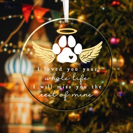 Pet Memorial Ornaments for Dog Sympathy Gifts for Loss of Cat Memorial Gifts for Dogs Bereavement Sign for Home Pets Loss Gifts for Pet Lovers Condolence Gifts for Loss of Dog Sympathy Decorations