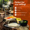nCamp K2G Basic Compact Cooking Stove and Prep Surface Board