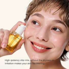 BIODANCE Radiant Vita Niacinamide Serum, for Even Tone Dark Spot Care with Vitamin C, Hydrating for Sensitive Skin, Filter Glow Serum, Korean Skin... 