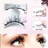 4 Paar magnetische Wimpern – wiederverwendbar, kleberfrei, natürlich aussehende 3D-Wimpern