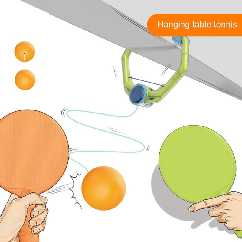 Hanging Table Tennis Trainer Children Indoor Table Tennis Training Device