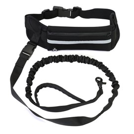 Adjustable Waist Belt Hands Free Dog Leash for Running Training Walking Pet Leash Fanny Pack