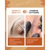 NAGARAKU Eyebrow Extension 0.07mm I-Curl Length 9mm-11mm Brown