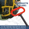 703-12302-0637 Hitch Plate Kit -Universal Heavy Duty Hitch Plate with