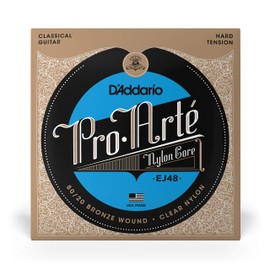 D'Addario EJ48 Pro-Arte Hard (.0285-.044) Classical Guitar Strings