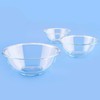 Pyrex Smart Essentials 3-Piece Prepware Mixing Bowl Set, 1-Qt, 1.5-Qt